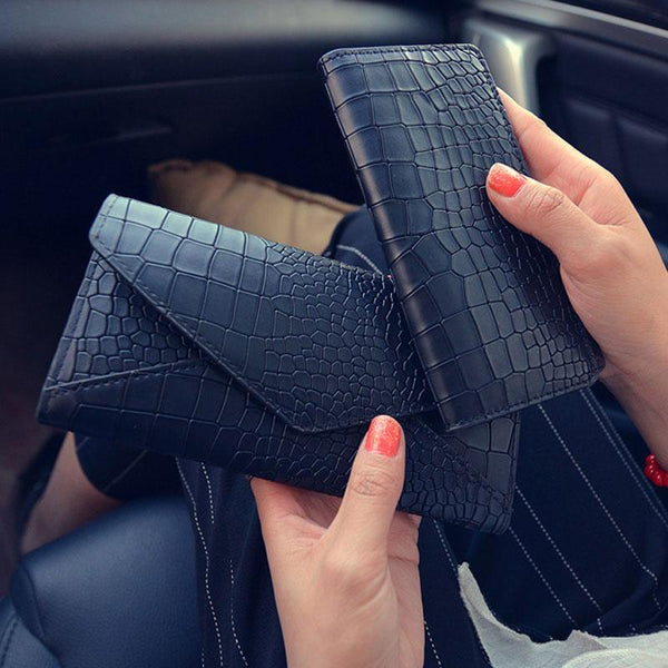 Designer's Genuine Leather Envelope Wallet