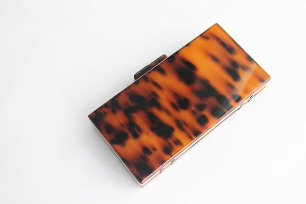 Stylish Amber Evening Clutch Bag