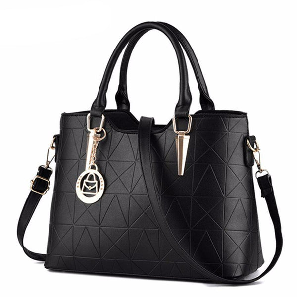 Elegant Leather Two-Way Bag