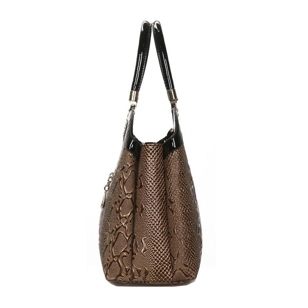 Women's Embossed Luxury Handbag