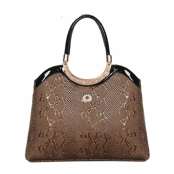 Women's Embossed Luxury Handbag