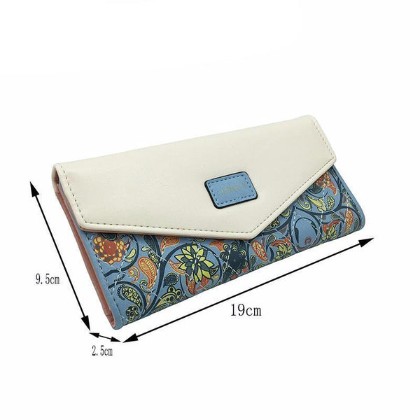 Famous Floral Envelope Long Wallet