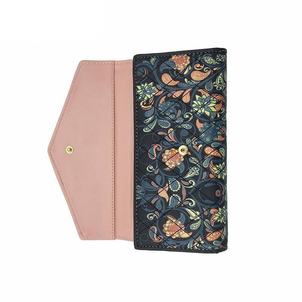 Famous Floral Envelope Long Wallet