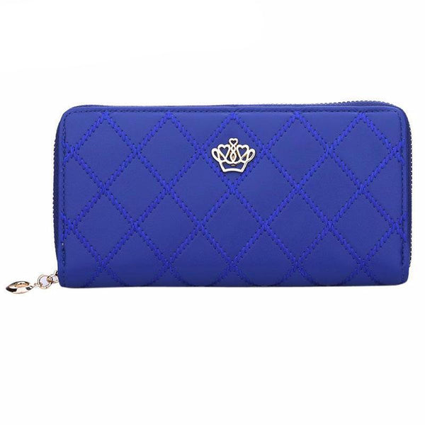Queen's Leather Long Wallet