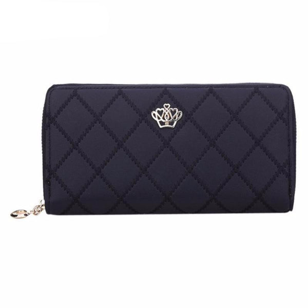 Queen's Leather Long Wallet