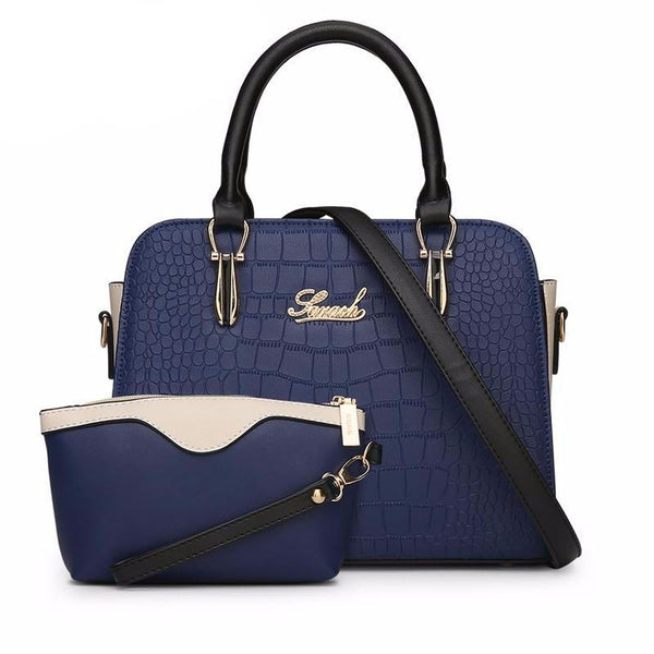 Fashionista's High-End Bag & Wallet Set