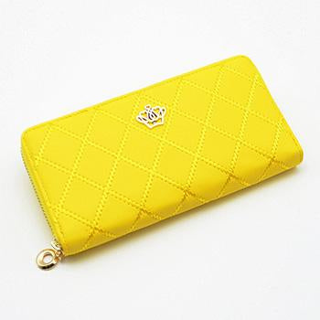 Queen's Leather Long Wallet