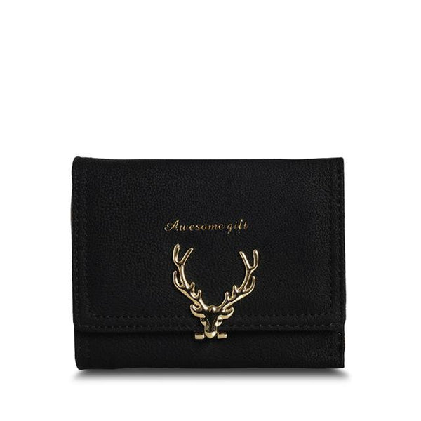 Christmas Deer Vintage Bi-Fold Wallet