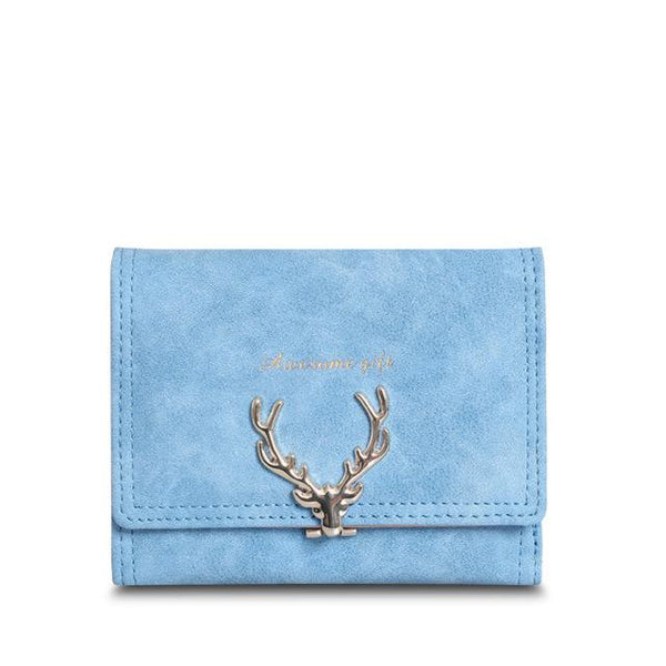 Christmas Deer Vintage Bi-Fold Wallet