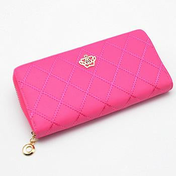 Queen's Leather Long Wallet