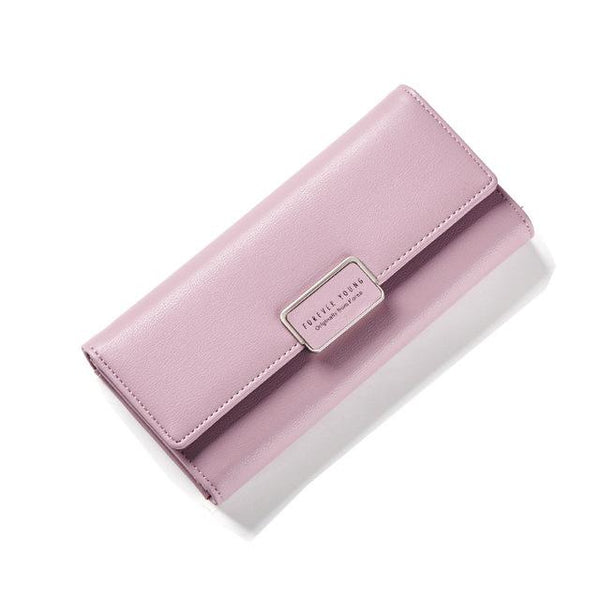 Lady Elegant Long Leather Wallet
