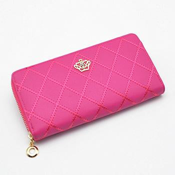 Queen's Leather Long Wallet