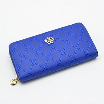 Queen's Leather Long Wallet