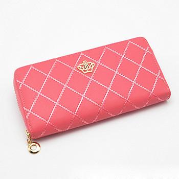 Queen's Leather Long Wallet