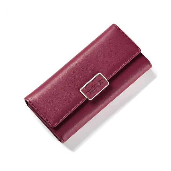 Lady Elegant Long Leather Wallet
