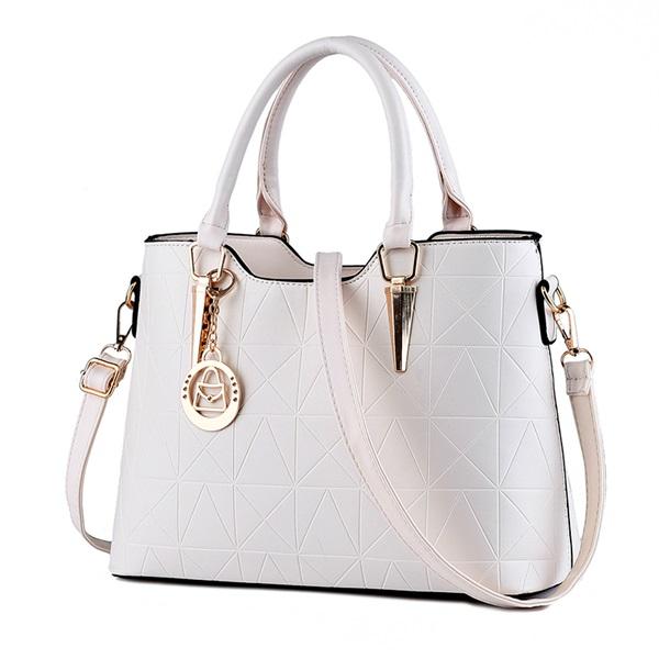 Elegant Leather Two-Way Bag