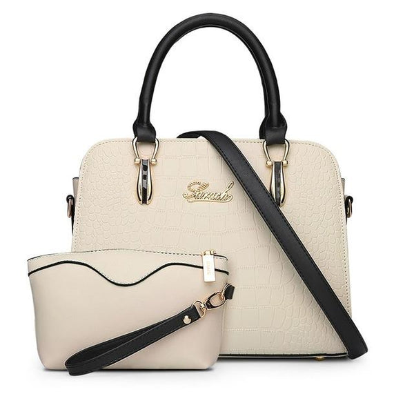 Fashionista's High-End Bag & Wallet Set