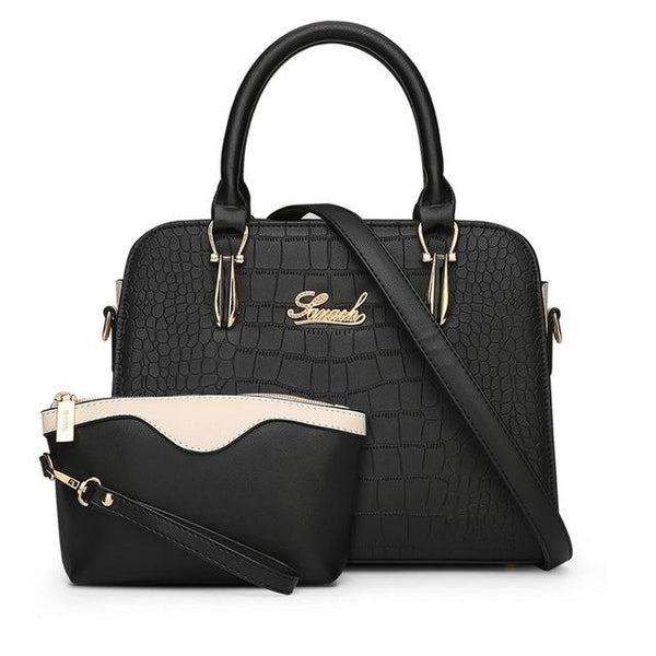 Fashionista's High-End Bag & Wallet Set
