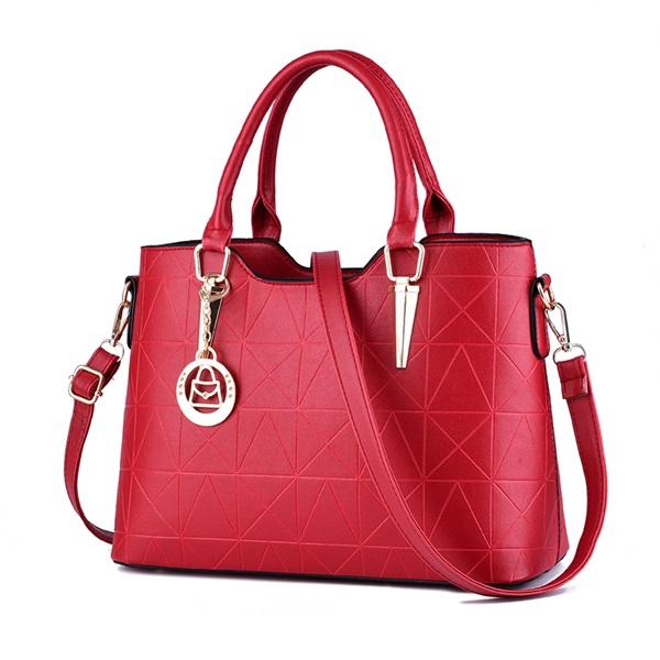 Elegant Leather Two-Way Bag