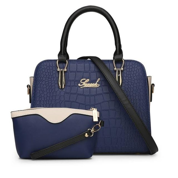 Fashionista's High-End Bag & Wallet Set