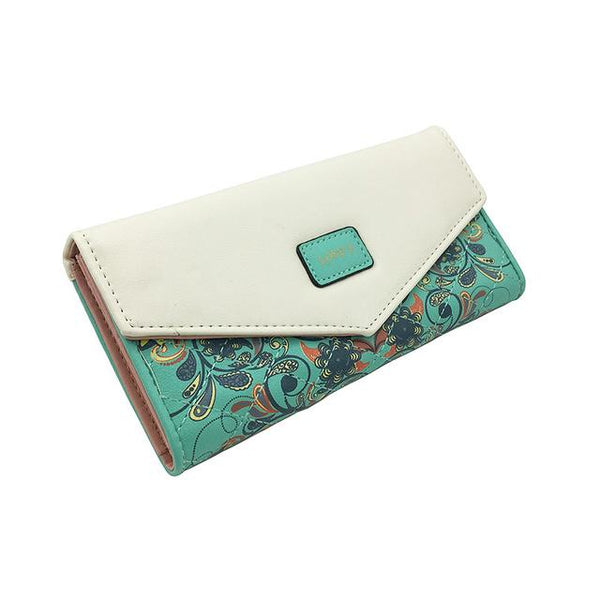 Famous Floral Envelope Long Wallet