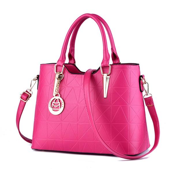 Elegant Leather Two-Way Bag