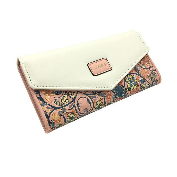 Famous Floral Envelope Long Wallet