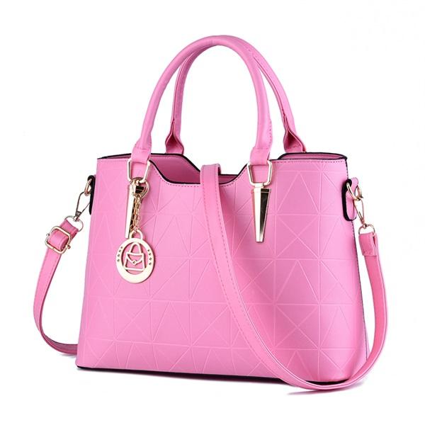 Elegant Leather Two-Way Bag