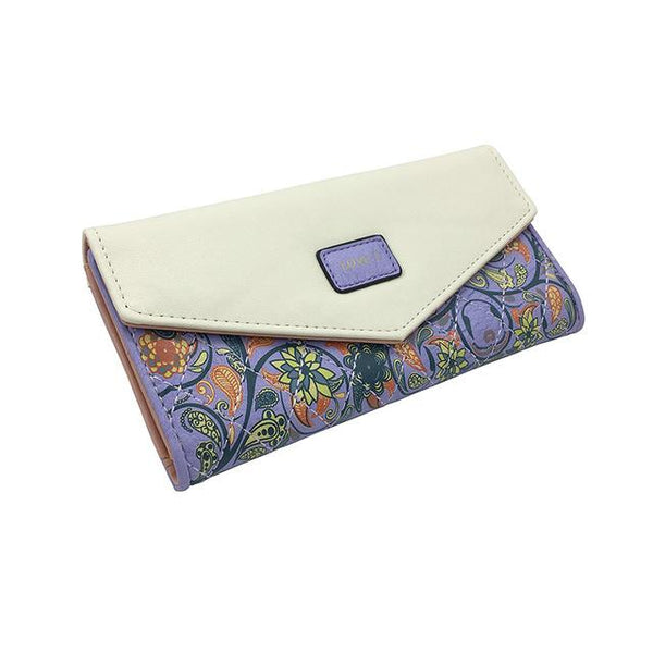 Famous Floral Envelope Long Wallet